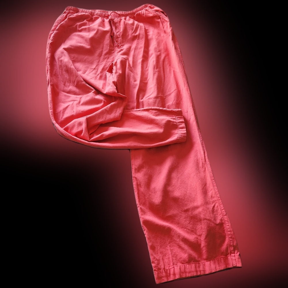 #C89 Northern Reflections: Pink Drawstring Pants - Picture 2 of 8